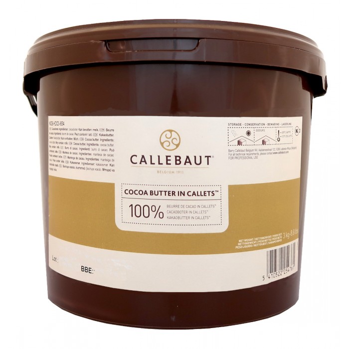 Kakaové máslo Callebaut 3 kg